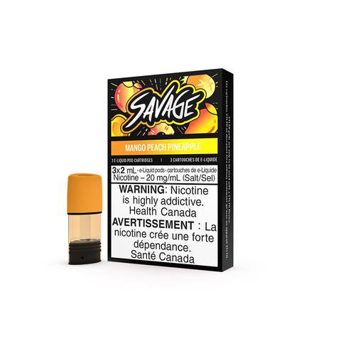 Savage Mango Peach Pineapple STLTH Pods (3 Pack)