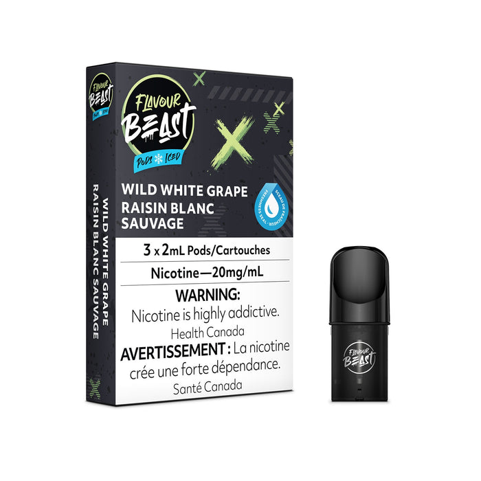 Flavour Beast: Wild White Grape STLTH Pods (3/pk)