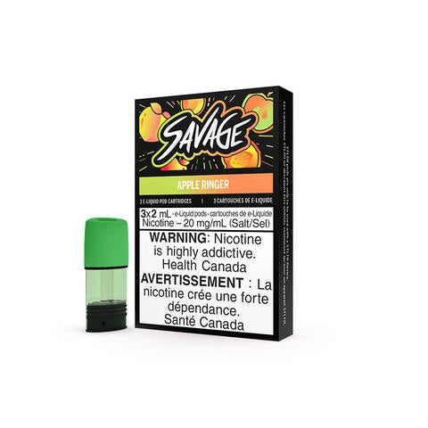 Savage Apple Ringer STLTH Pods (3 Pack)